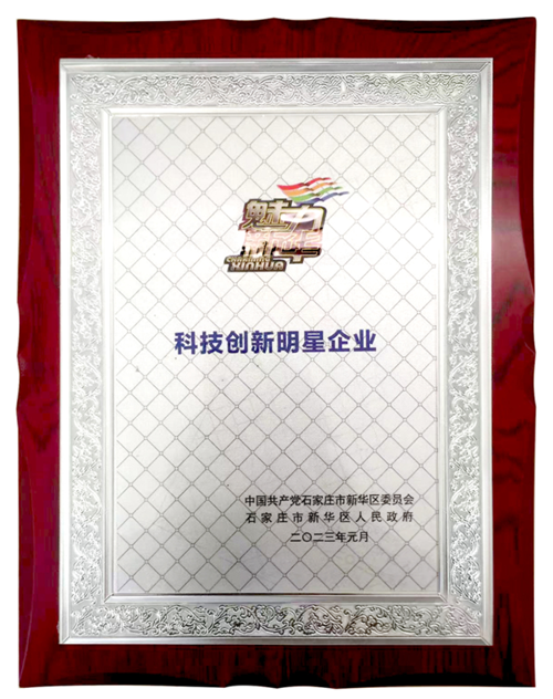 常宏裝飾榮獲新華區政府頒發&ldquo;科技創新明星企業&rdquo;榮譽稱號