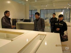 市工信局領導蒞臨常宏裝飾考察并指導工作